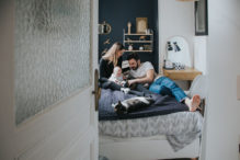 reportage photo famille a domicile Yvelines virginie hamon